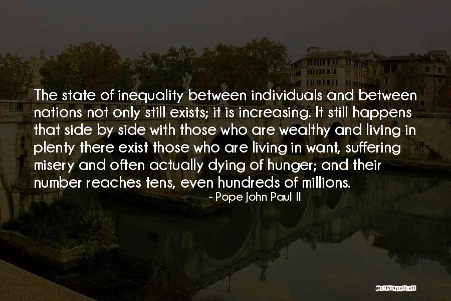 Economic Inequality Quotes By Pope John Paul II