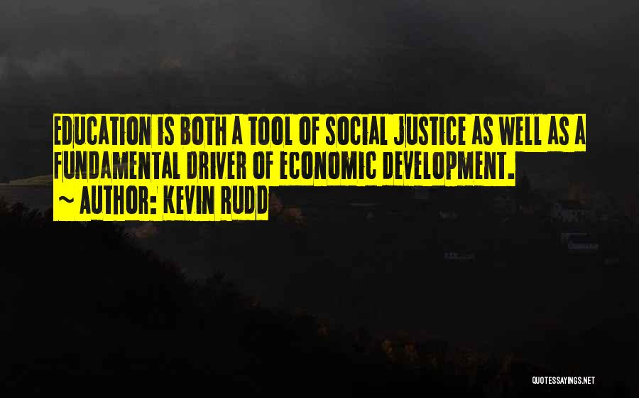 Economic Justice Quotes By Kevin Rudd