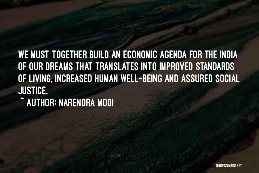 Economic Justice Quotes By Narendra Modi