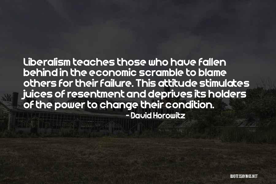 Economic Liberalism Quotes By David Horowitz