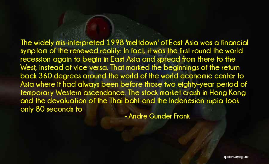 Economic Meltdown Quotes By Andre Gunder Frank