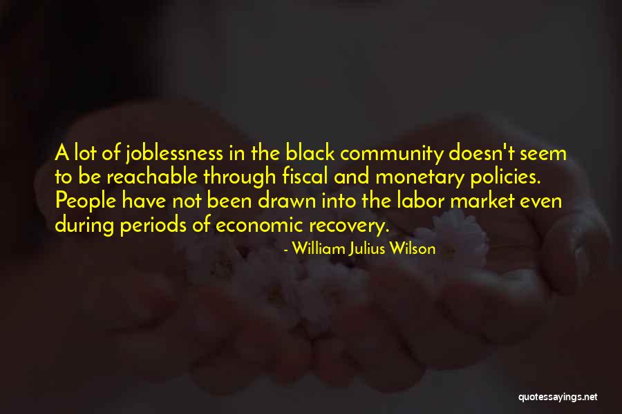 Economic Policies Quotes By William Julius Wilson