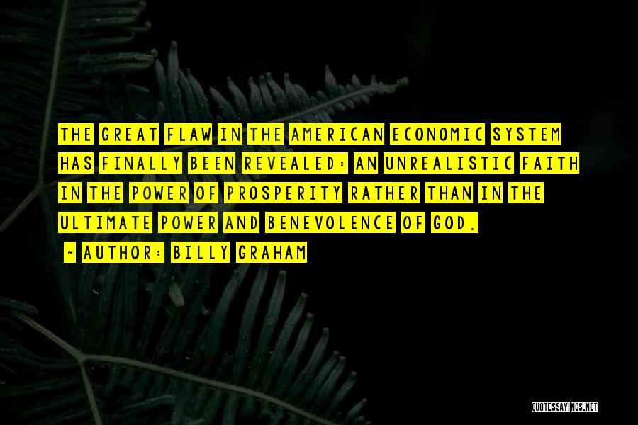 Economic Prosperity Quotes By Billy Graham