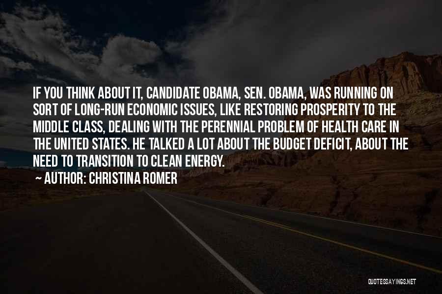 Economic Prosperity Quotes By Christina Romer