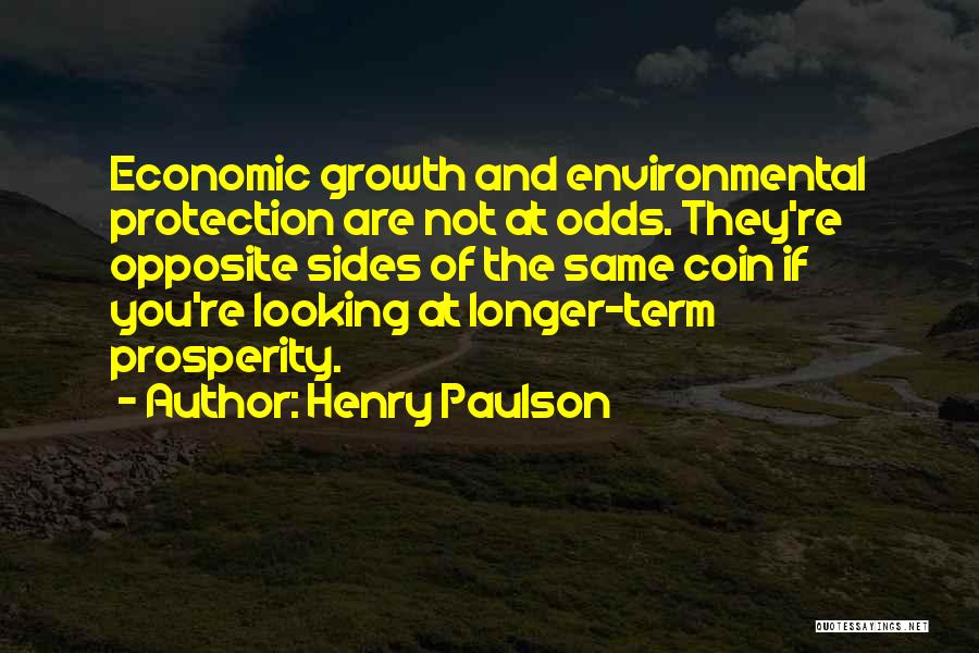 Economic Prosperity Quotes By Henry Paulson