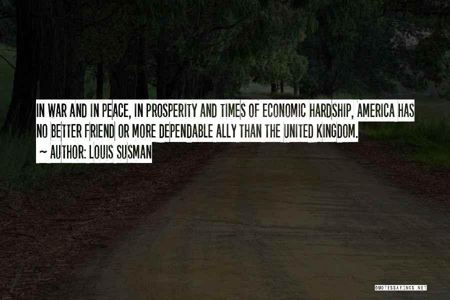 Economic Prosperity Quotes By Louis Susman