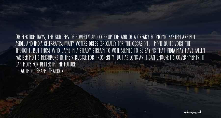 Economic Prosperity Quotes By Shashi Tharoor