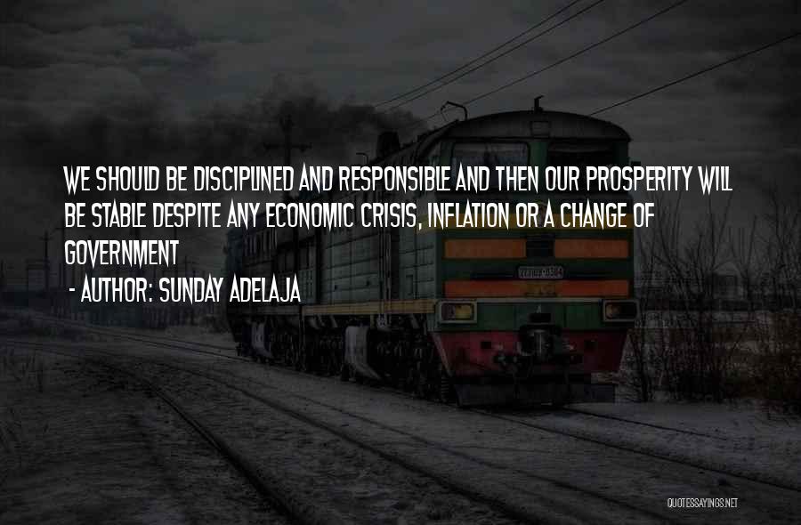 Economic Prosperity Quotes By Sunday Adelaja