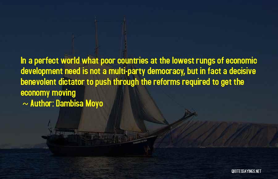 Economic Reforms Quotes By Dambisa Moyo