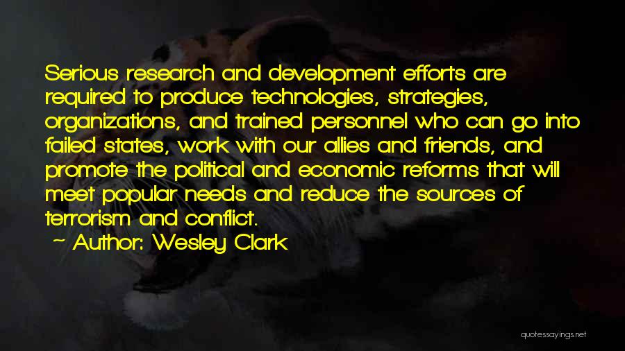 Economic Reforms Quotes By Wesley Clark