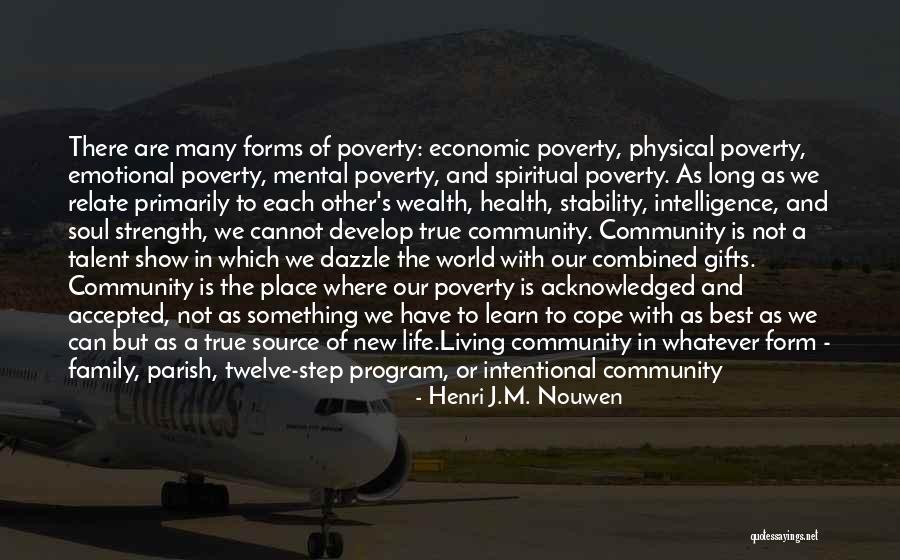 Economic Stability Quotes By Henri J.M. Nouwen