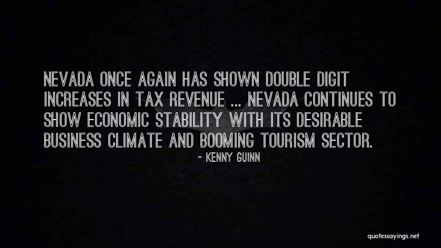 Economic Stability Quotes By Kenny Guinn