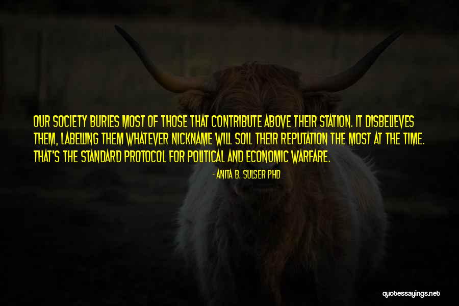 Economic Warfare Quotes By Anita B. Sulser PhD Economic Warfare Quotes By Anita B. Sulser PhD