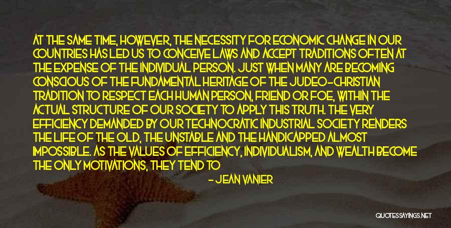 Economics And Capitalism Quotes By Jean Vanier Economics And Capitalism Quotes By Jean Vanier
