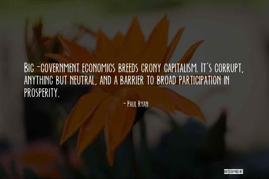 Economics And Capitalism Quotes By Paul Ryan