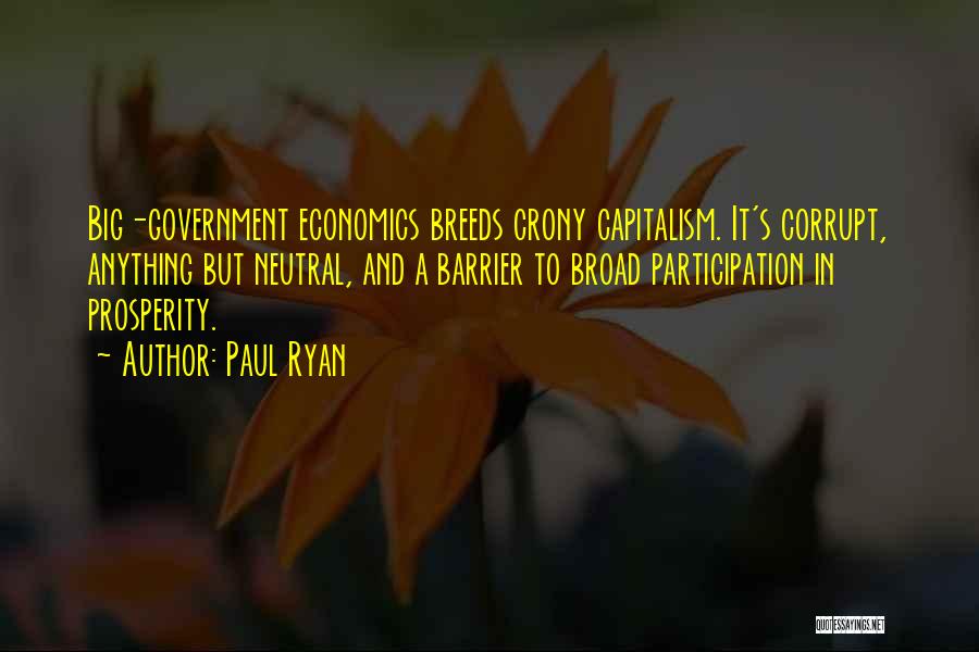 Economics And Government Quotes By Paul Ryan