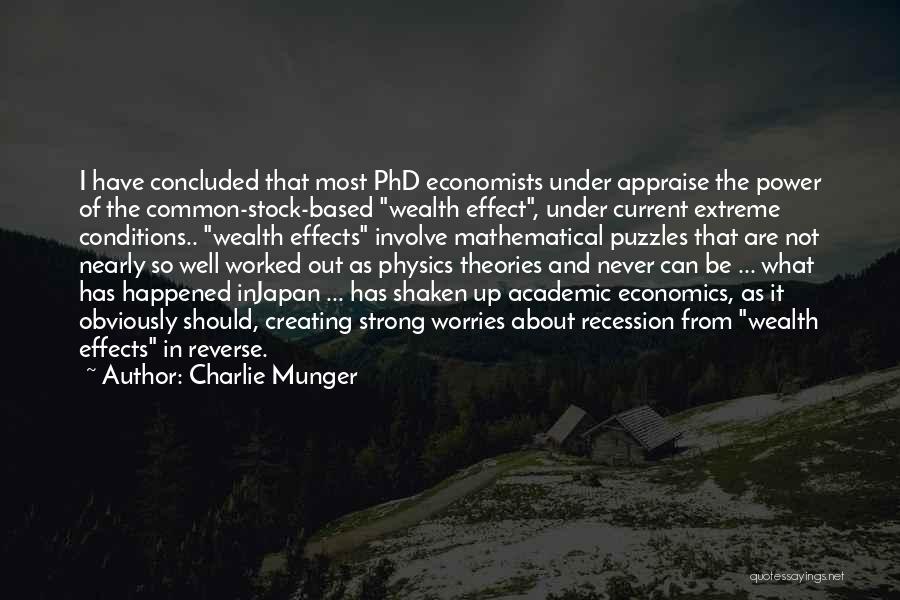 Economics By Economists Quotes By Charlie Munger