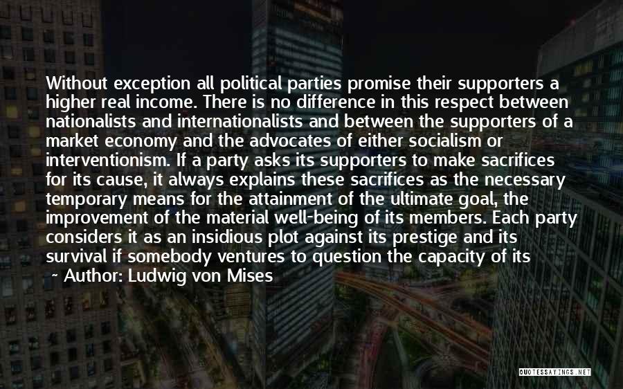 Economics By Economists Quotes By Ludwig Von Mises