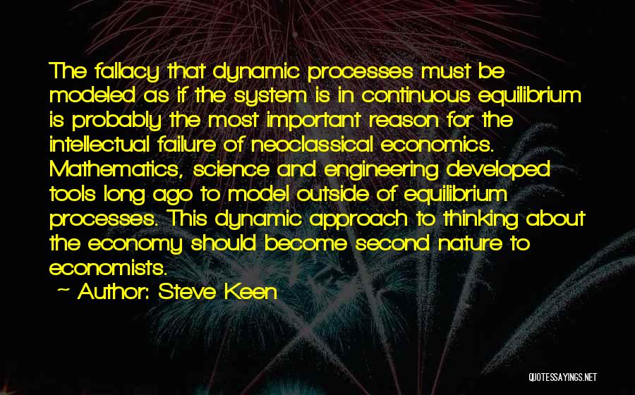 Economics By Economists Quotes By Steve Keen