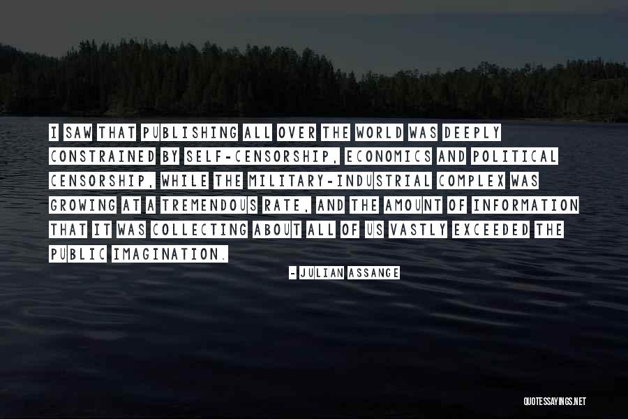 Economics Quotes By Julian Assange Economics Quotes By Julian Assange