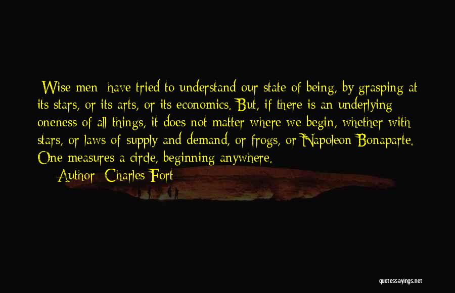 Economics Supply And Demand Quotes By Charles Fort