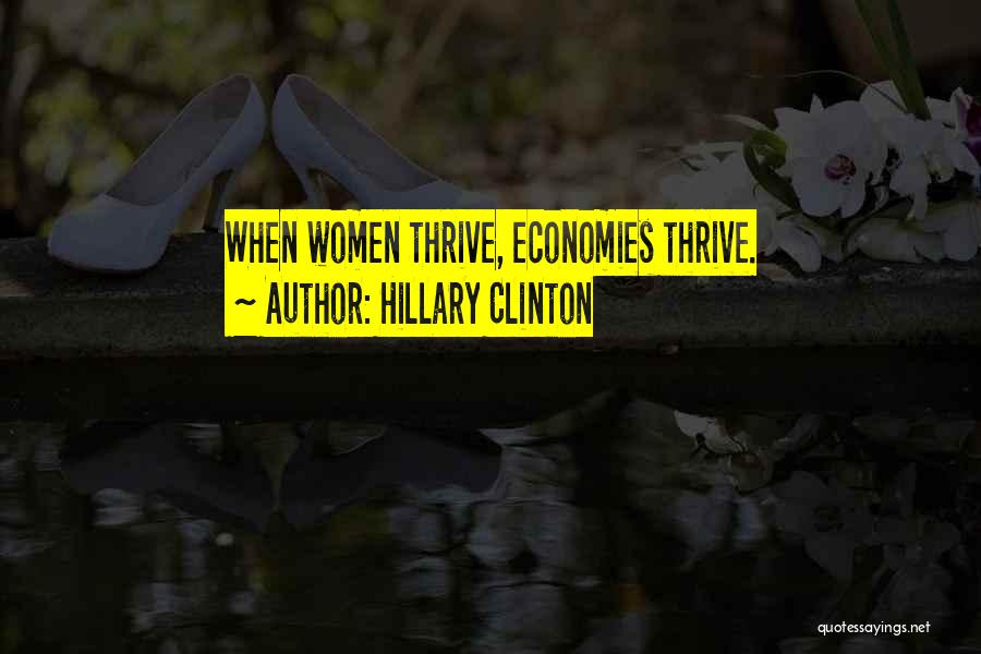 Economies Quotes By Hillary Clinton