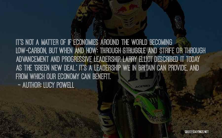 Economies Quotes By Lucy Powell