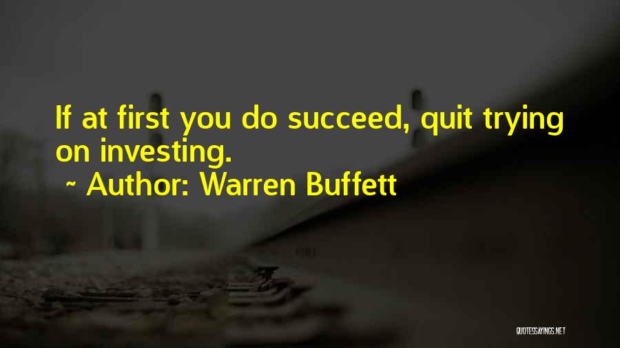 Economised Time Quotes By Warren Buffett