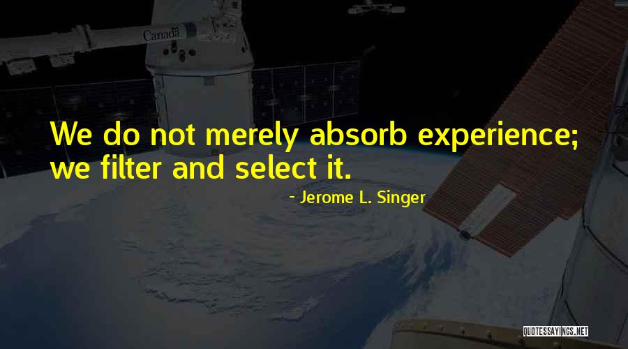 Economou Partners Quotes By Jerome L. Singer Economou Partners Quotes By Jerome L. Singer