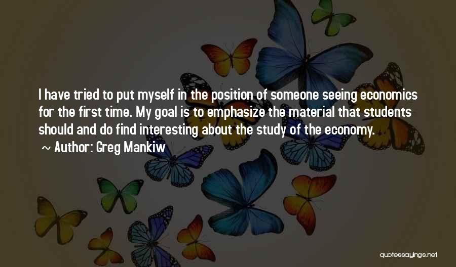 Economy And Economics Quotes By Greg Mankiw