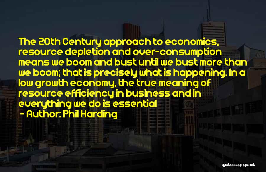 Economy And Economics Quotes By Phil Harding