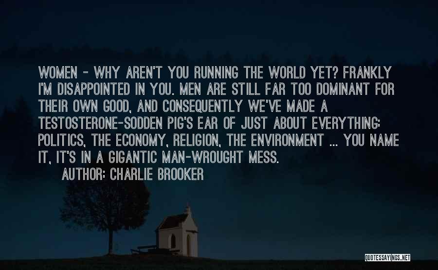 Economy And Politics Quotes By Charlie Brooker