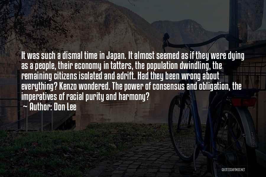 Economy Quotes By Don Lee