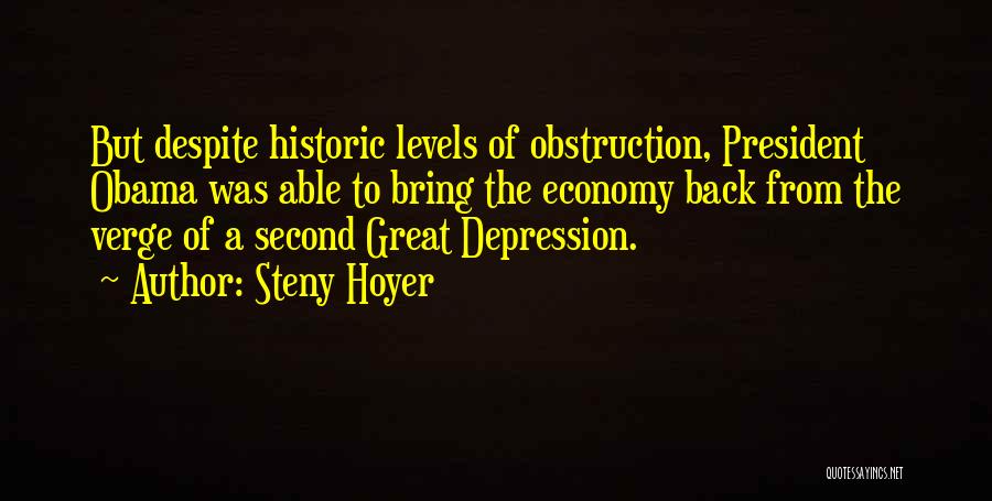 Economy Quotes By Steny Hoyer