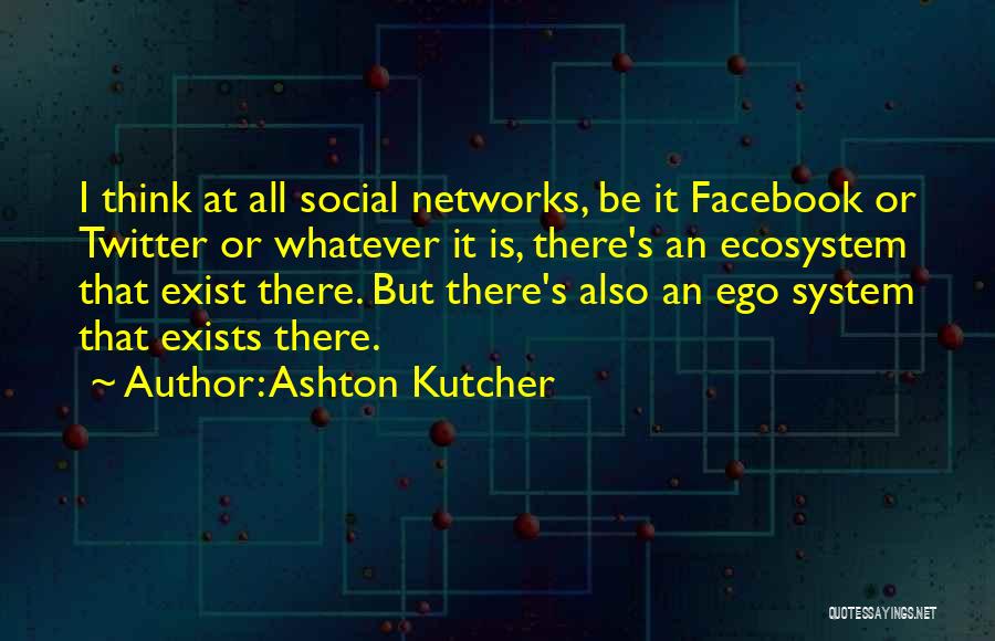 Ecosystem Quotes By Ashton Kutcher