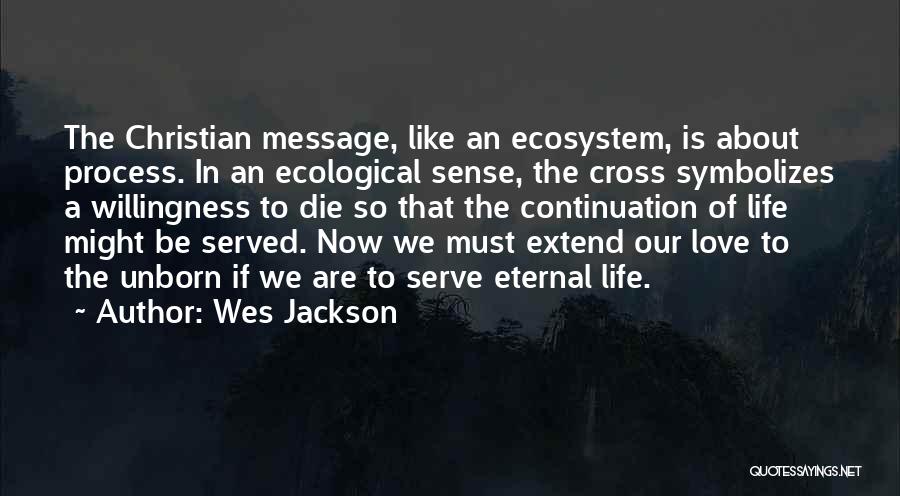 Ecosystem Quotes By Wes Jackson