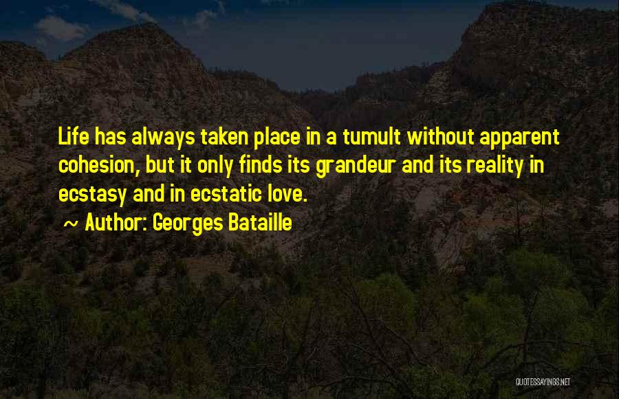 Ecstasy Life Quotes By Georges Bataille