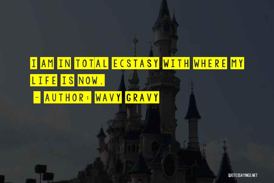 Ecstasy Life Quotes By Wavy Gravy