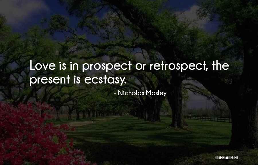 Ecstasy Love Quotes By Nicholas Mosley Ecstasy Love Quotes By Nicholas Mosley