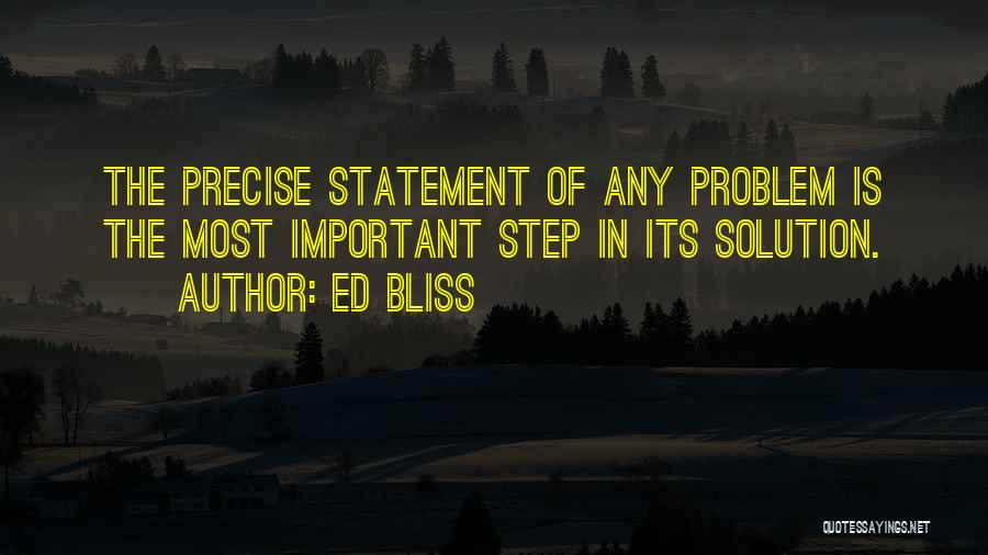 Ed Bliss Quotes 123786