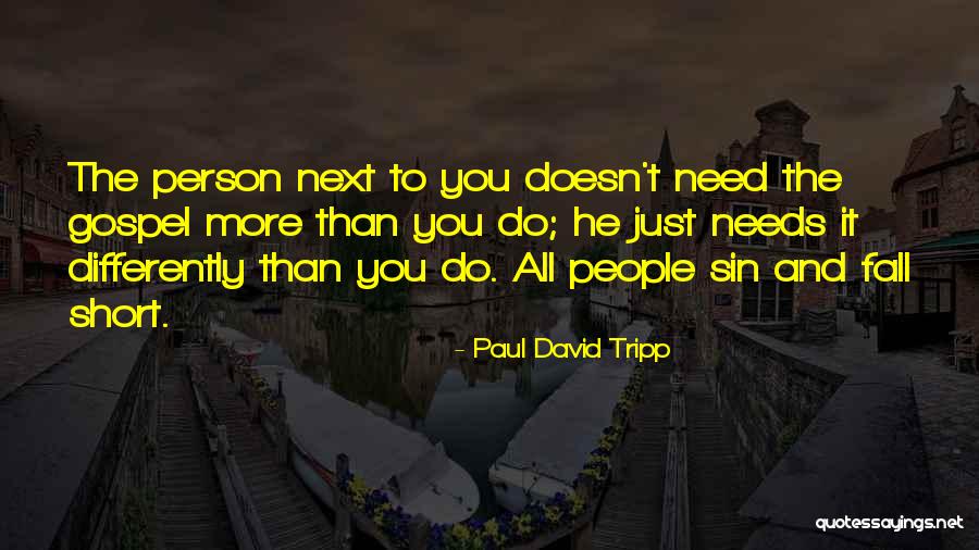 Ed Diddle Quotes By Paul David Tripp Ed Diddle Quotes By Paul David Tripp