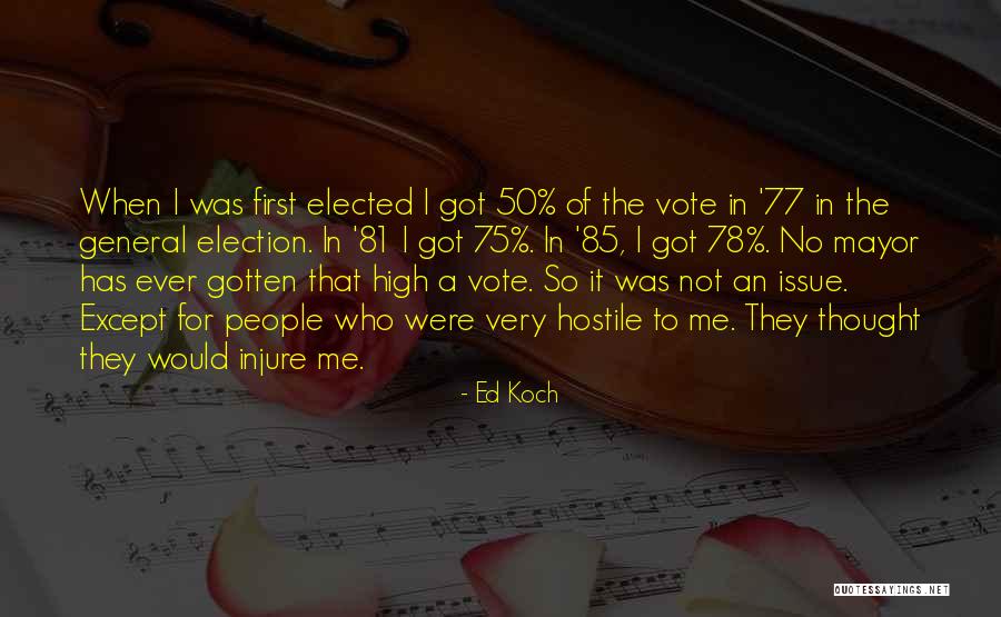 Ed Koch Quotes 265377