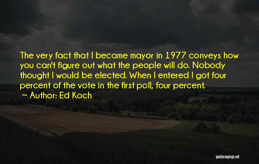 Ed Koch Quotes 99227