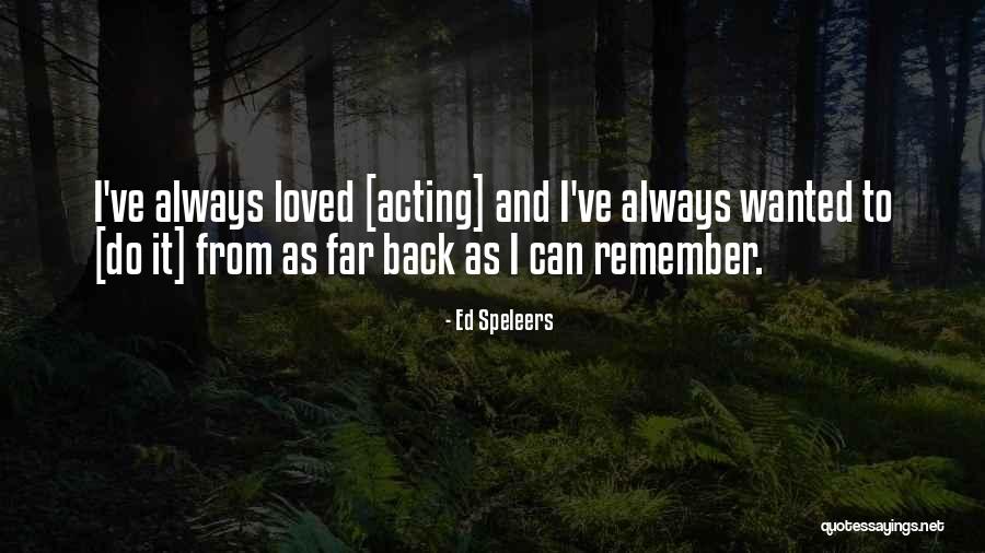 Ed Speleers Quotes 1552071 Ed Speleers Quotes 1552071