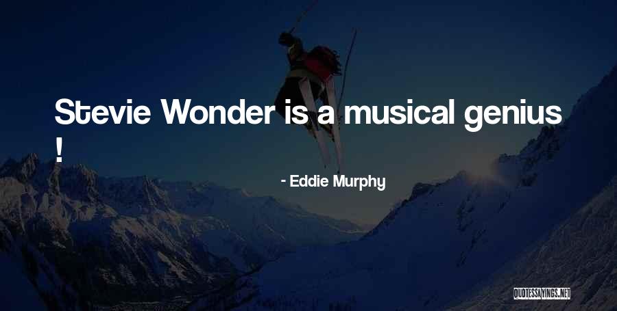 Eddie Murphy Stevie Wonder Quotes By Eddie Murphy