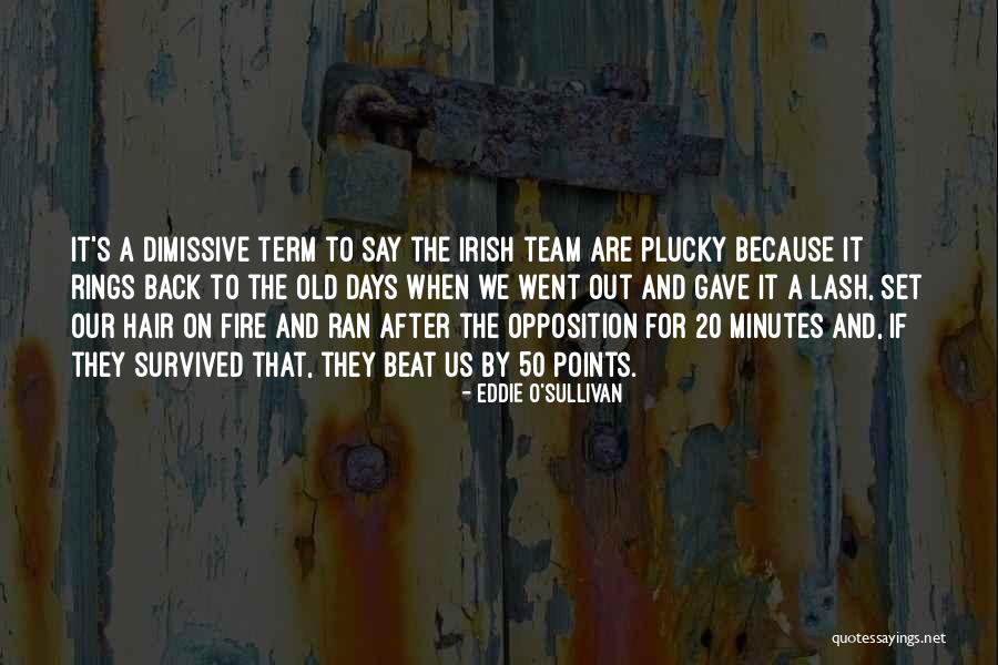 Eddie O'Sullivan Quotes 1549448