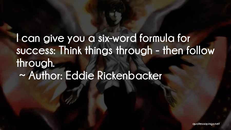 Eddie Rickenbacker Quotes 1472355