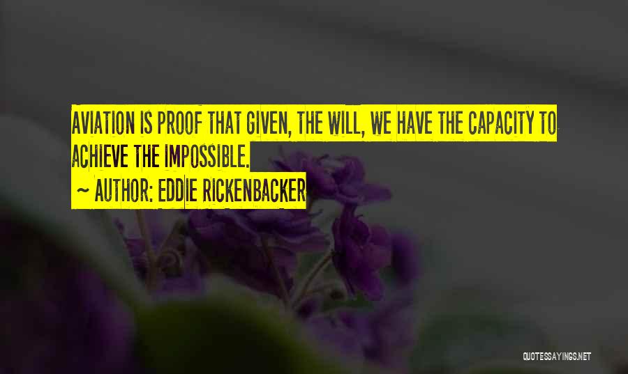 Eddie Rickenbacker Quotes 369728