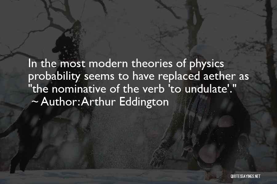 Eddington Quotes By Arthur Eddington