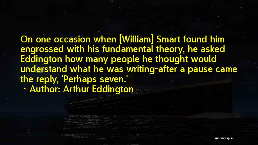 Eddington Quotes By Arthur Eddington